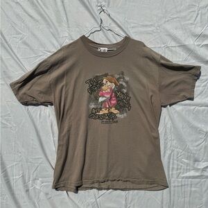 Vintage Walt Disney Grumpy Dwarf Men’s Tee XL X-Large